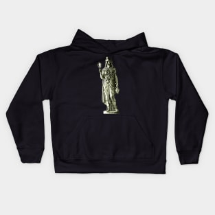 Greco-Roman Statue of the Egyptian Goddess Isis/Asset Kids Hoodie